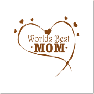 Worlds Best Mom Posters and Art